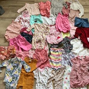 Baby girl summer clothes 6-12 months